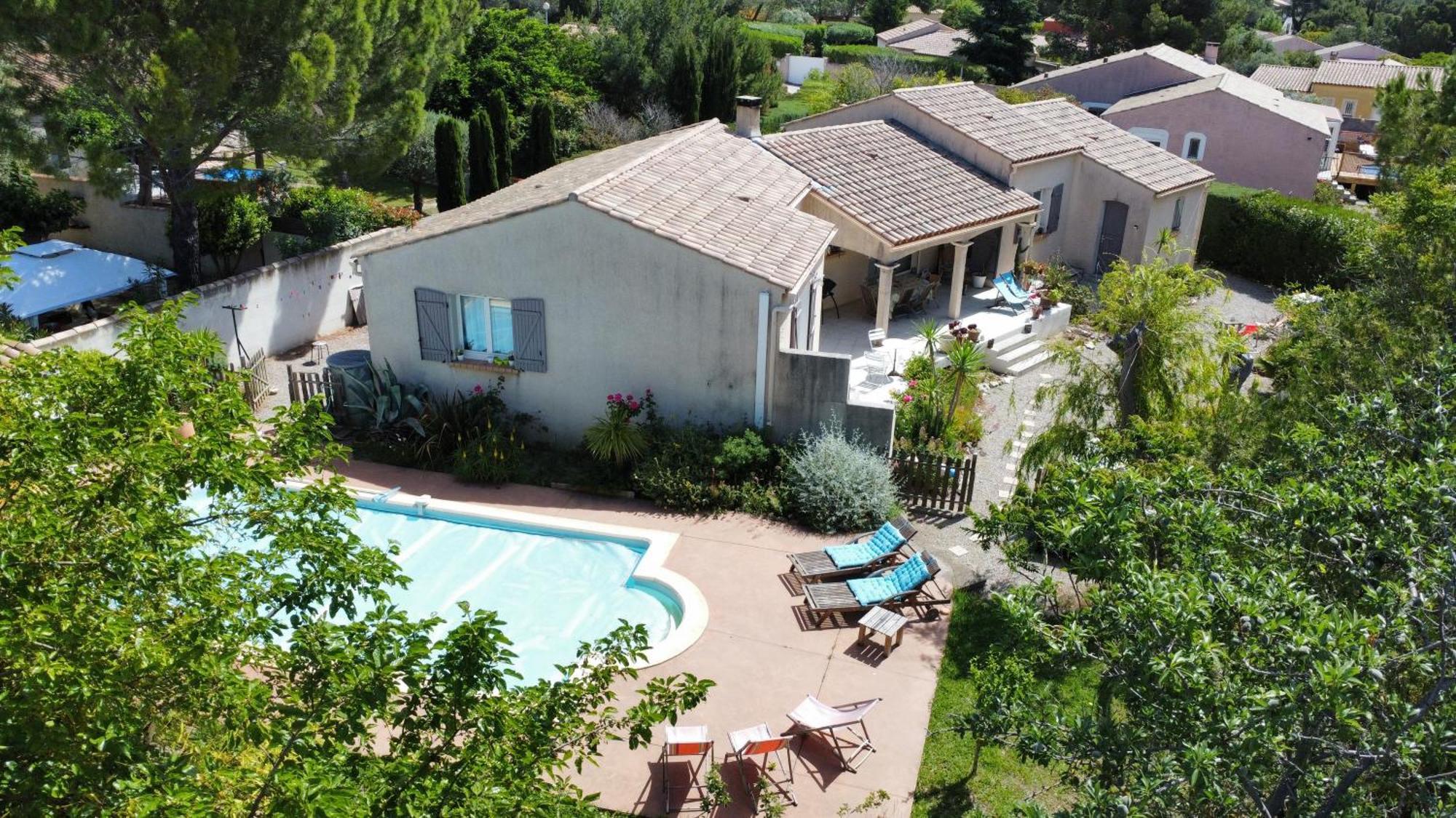 Studio dans la Villa les Cigales Lézignan-Corbières Extérieur photo